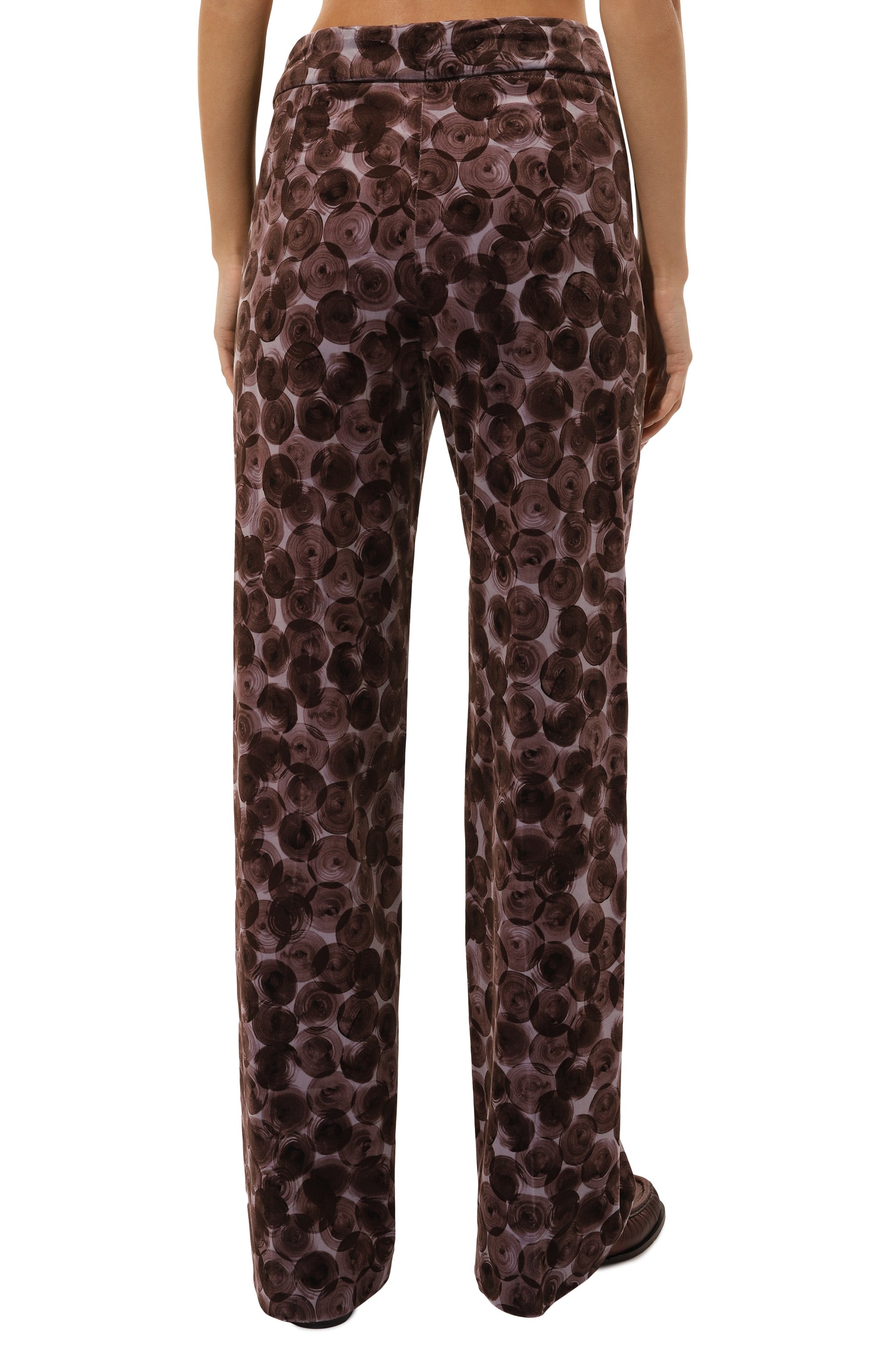 Бархатные брюки DRIES VAN NOTEN, арт. 242-010906-9278, фото 4