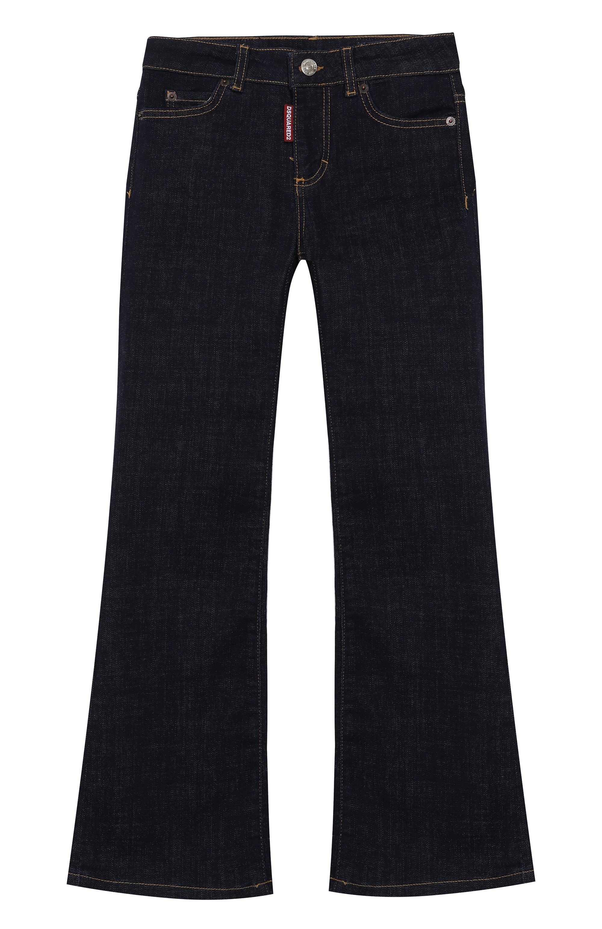 Джинсы DSQUARED2 темно-синего цвета по цене 21800 руб., арт. DQ2633/D0AAM, фото 1 Джинсы DSQUARED2, арт. DQ2633/D0AAM, фото 1