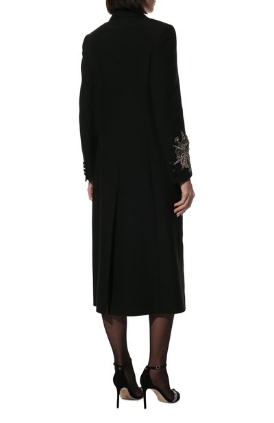 Шерстяное пальто ALEXANDER MCQUEEN, арт. 677570/QJACM, фото 4