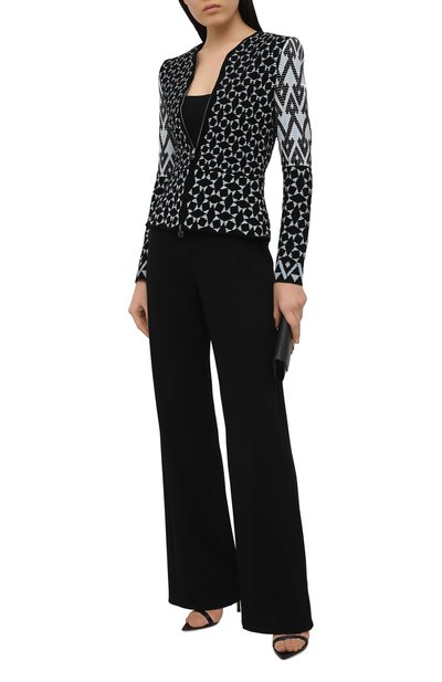 Жакет из вискозы GIORGIO ARMANI черного цвета по цене 371500 руб., арт. 3KAG02/AM17Z, фото 2 Жакет из вискозы GIORGIO ARMANI, арт. 3KAG02/AM17Z, фото 2