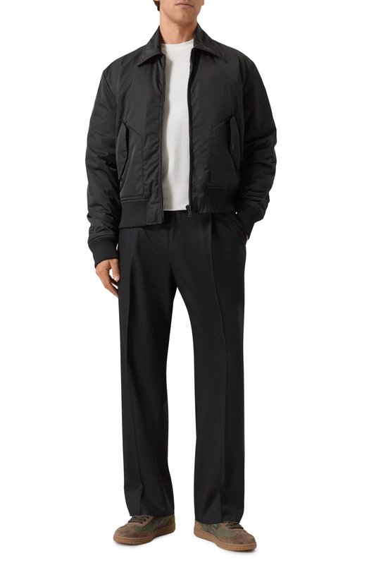 Комбинированные кеды Balmain Swan Balmain FM1VI360/TKCL Хаки  FM1VI360/TKCL Фото 2