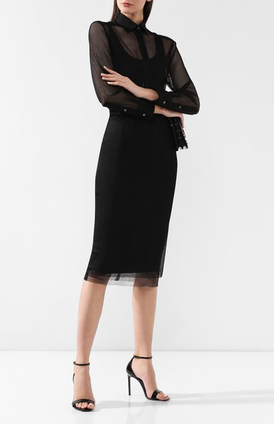 Юбка-карандаш DOLCE & GABBANA черного цвета по цене 123000 руб., арт. F4BK2T/GDN08, фото 2 Юбка-карандаш DOLCE & GABBANA, арт. F4BK2T/GDN08, фото 2