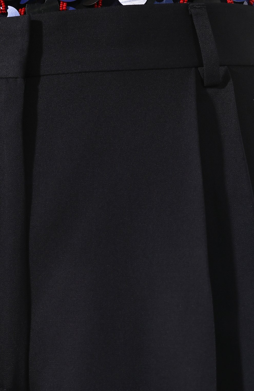 Шерстяные брюки DRIES VAN NOTEN темно-синего цвета по цене 47950 руб., арт. 191-10920-7228, фото 5 Шерстяные брюки DRIES VAN NOTEN, арт. 191-10920-7228, фото 5