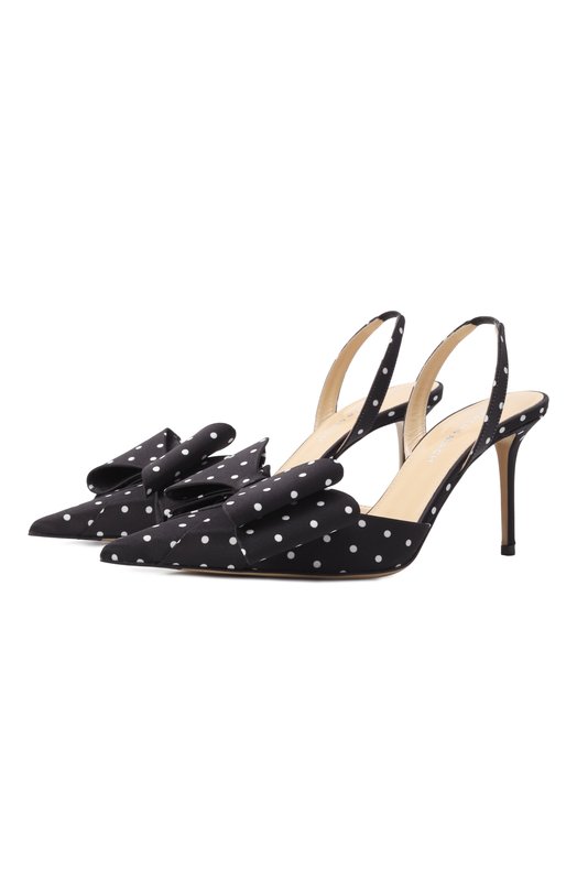 Текстильные туфли Le Cadeau 85 Mach & Mach PF25-S0951-85-SAT-B02 Чёрный PF25-S0951-85-SAT-B02