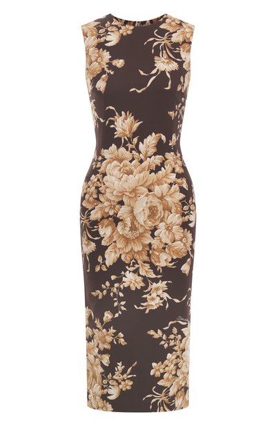 Женское шелковое платье DOLCE & GABBANA, арт. F6GAST/FSA7Y