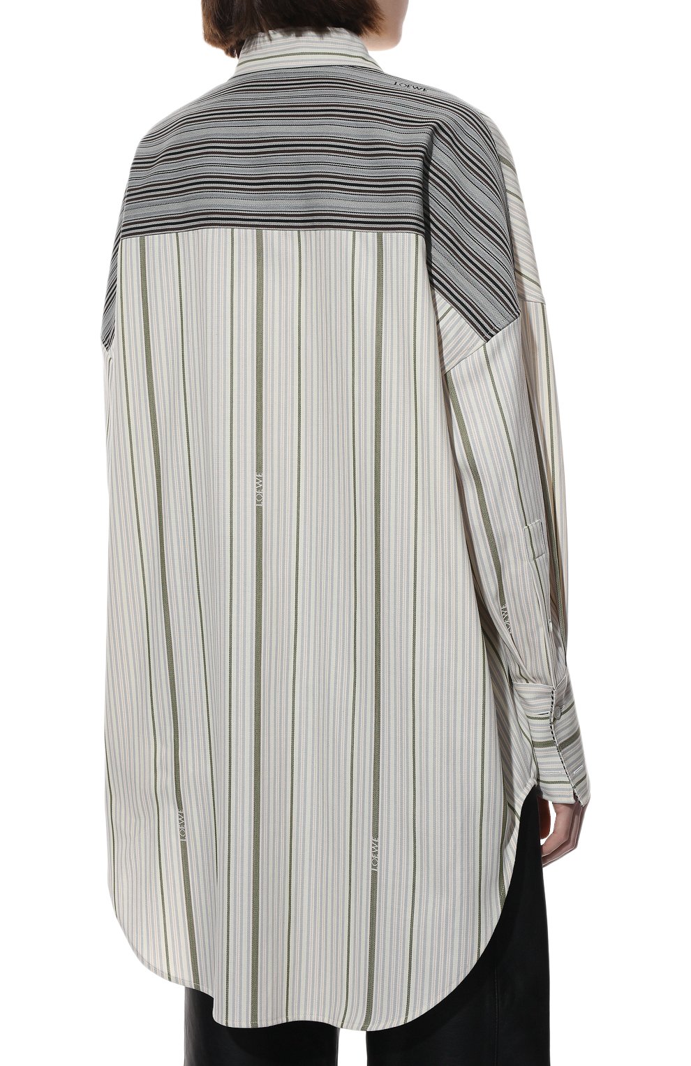 Рубашка из шерсти и хлопка LOEWE, арт. S359Y05X23, фото 4