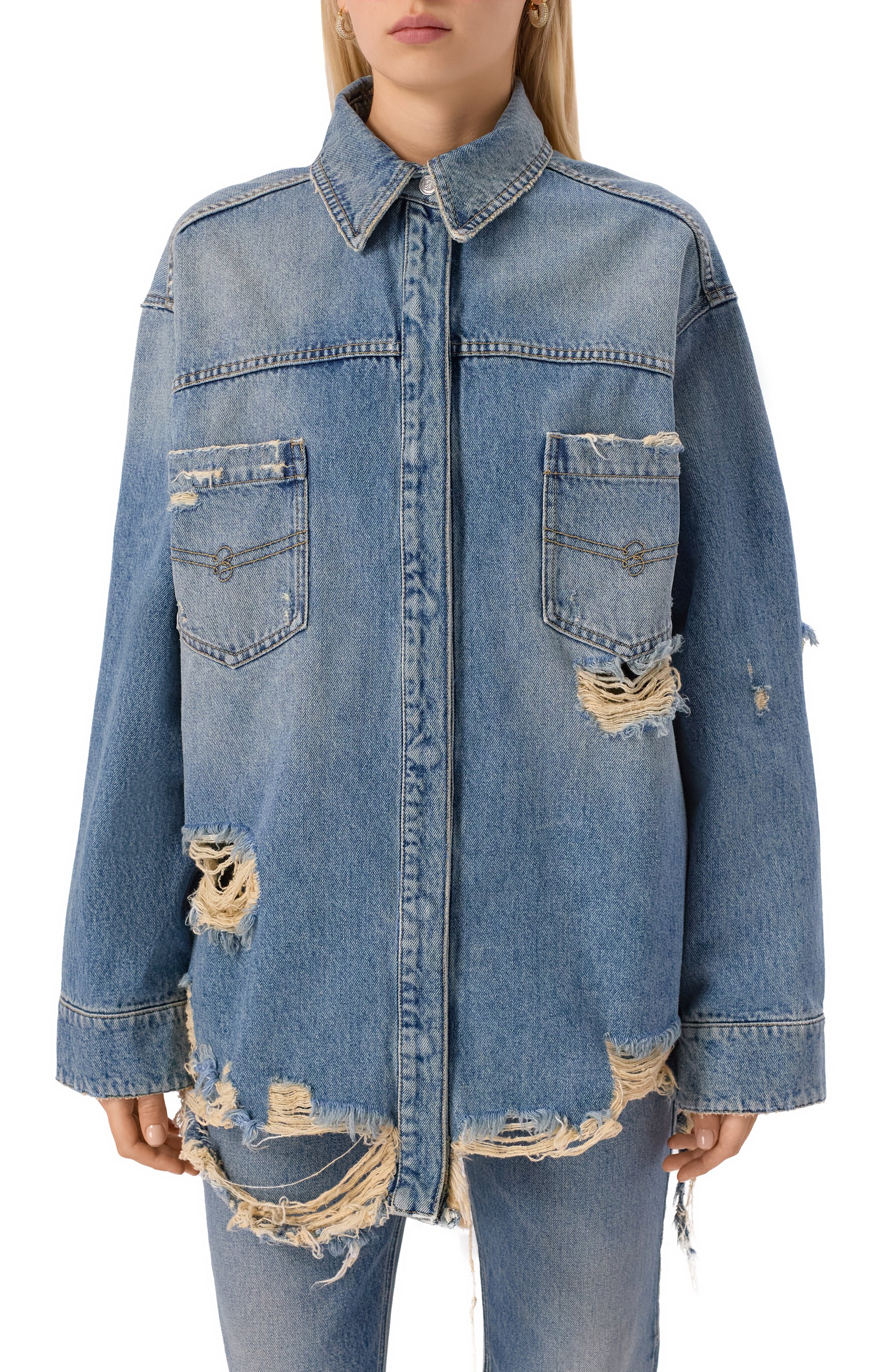 Джинсовая куртка BLUMARINE, арт. 2J211W_SET, фото 6