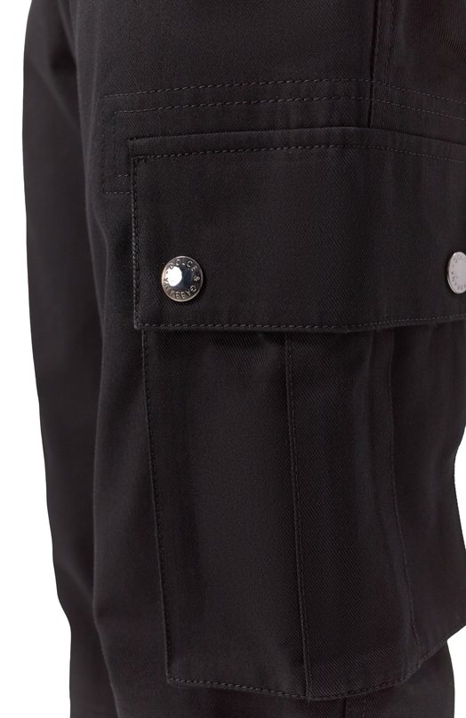 Хлопковые брюки-карго Dolce & Gabbana GVB4ET/FUFJU Чёрный  GVB4ET/FUFJU Фото 5