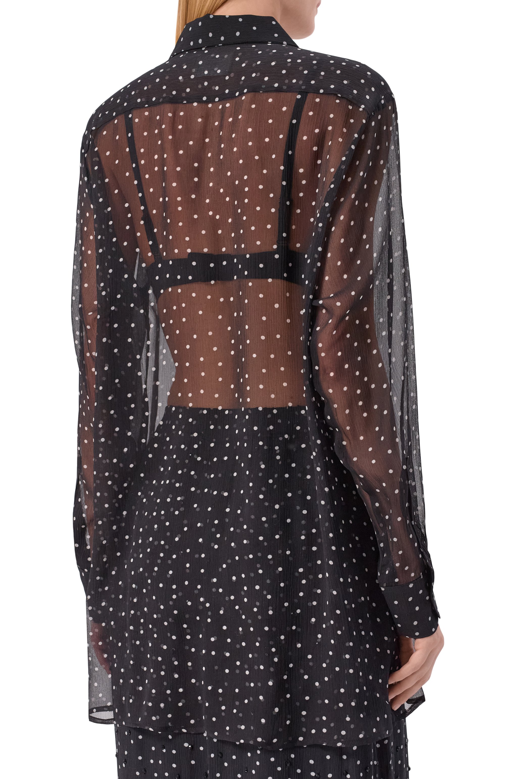 Шелковая блузка ALBUS LUMEN, арт. AL.RT26.BL0USE1, фото 4