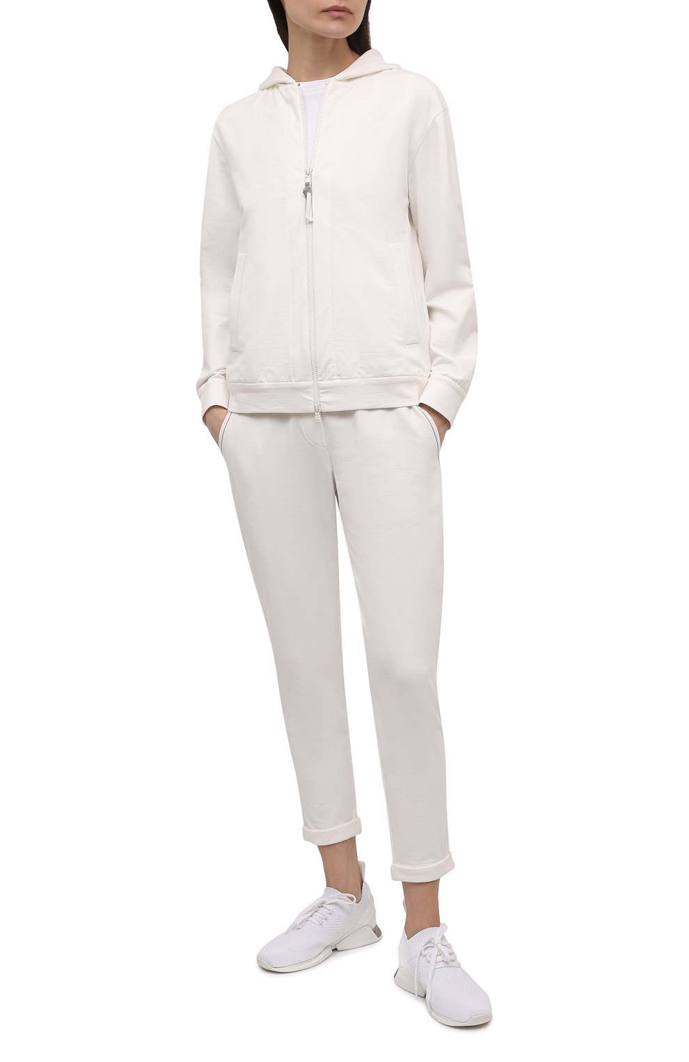 Хлопковая толстовка BRUNELLO CUCINELLI, арт. MH827SA306, фото 2