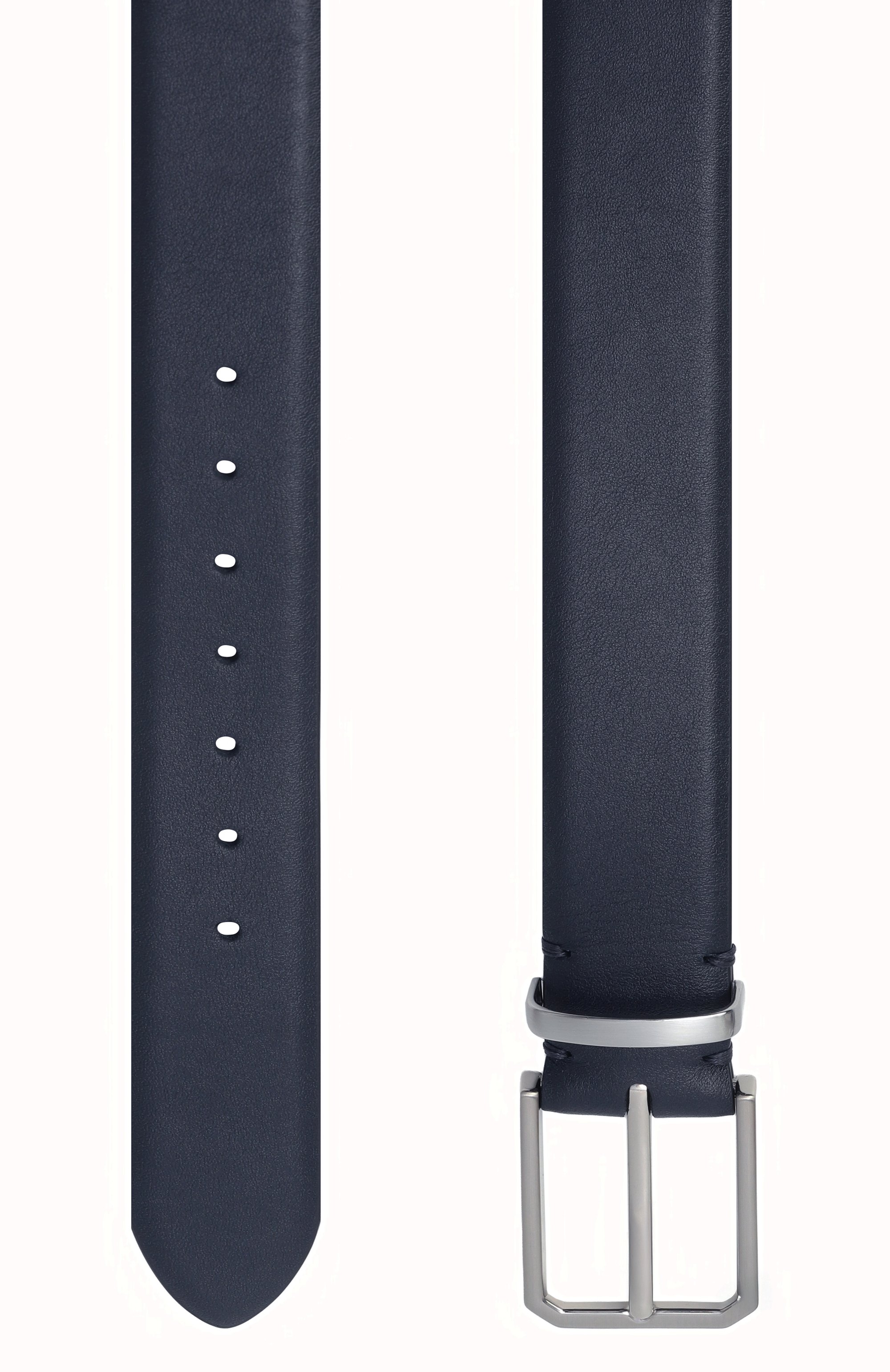 Кожаный ремень MVST темно-синего цвета по цене 34500 руб., арт. 67U.0003/NAPPA, фото 3 Кожаный ремень MVST, арт. 67U.0003/NAPPA, фото 3