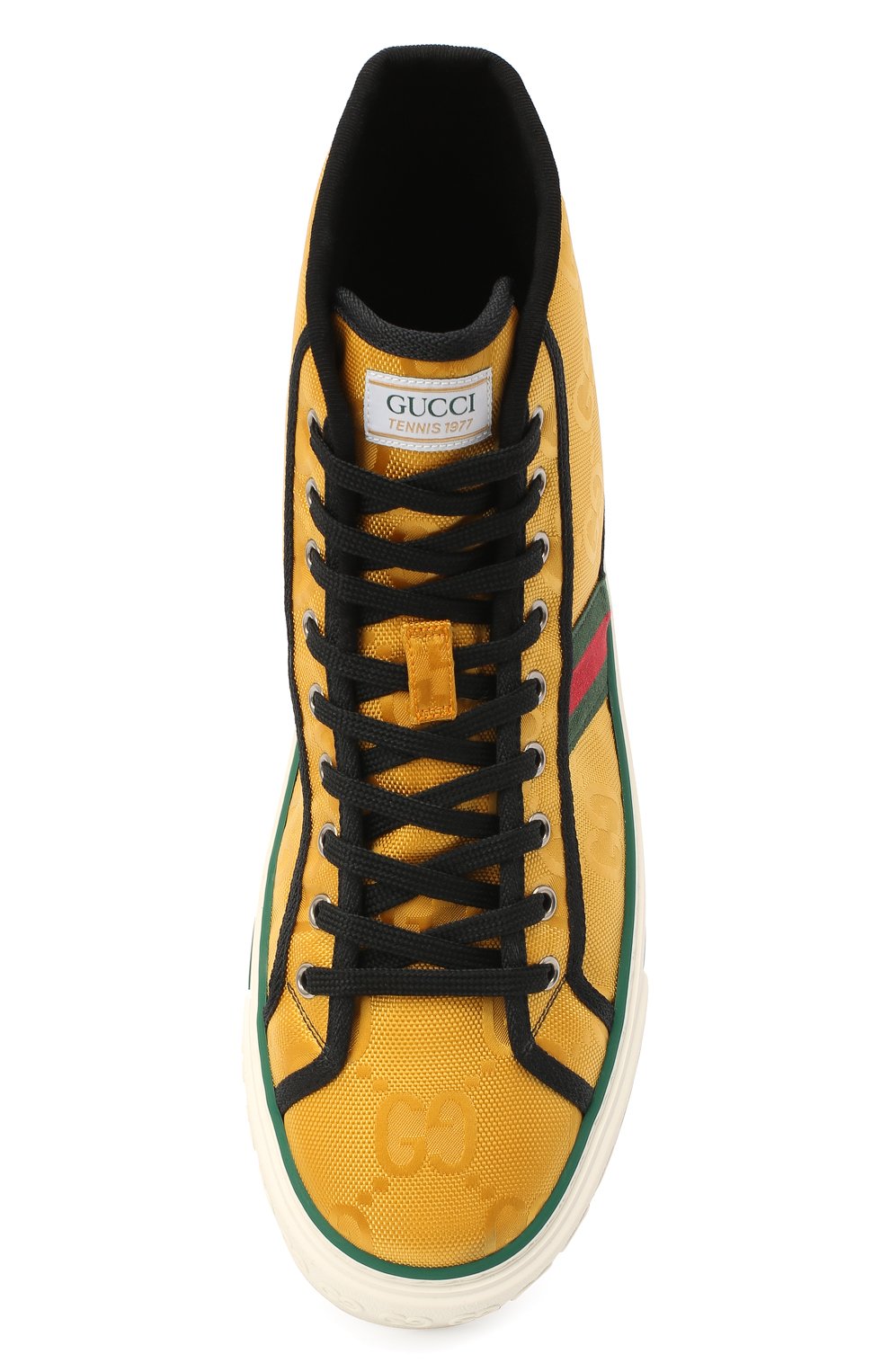 Текстильные кеды gucci tennis 1977 GUCCI, арт. 628717/H9H80, фото 5