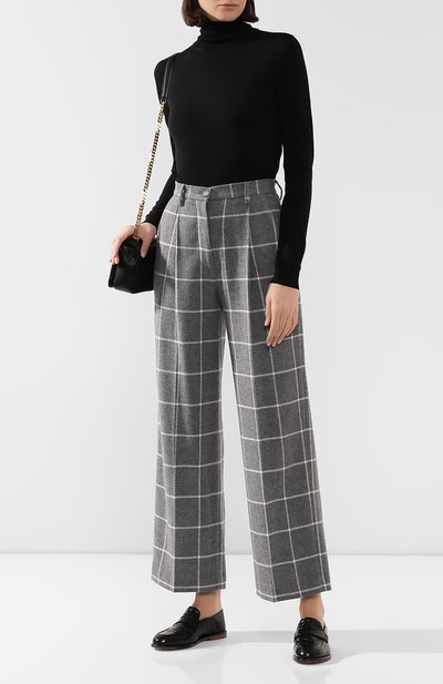 Брюки в клетку FORTE DEI MARMI COUTURE, арт. FFW19-1006, фото 2
