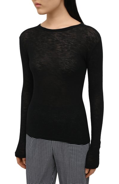 Хлопковый лонгслив SAINT LAURENT, арт. 631004/YBUD2, фото 3