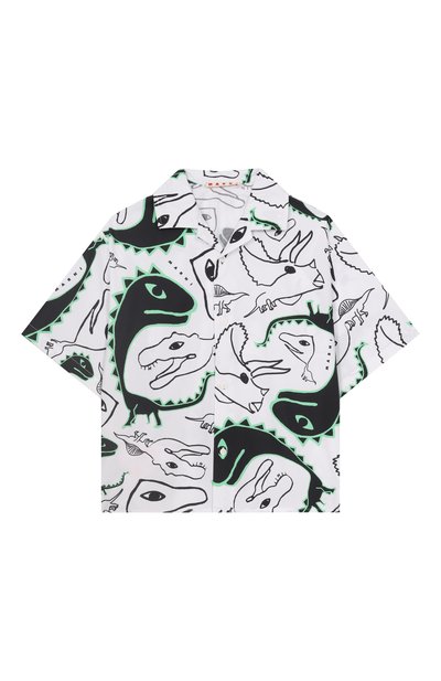 Хлопковая рубашка MARNI, арт. M01711/M00WD