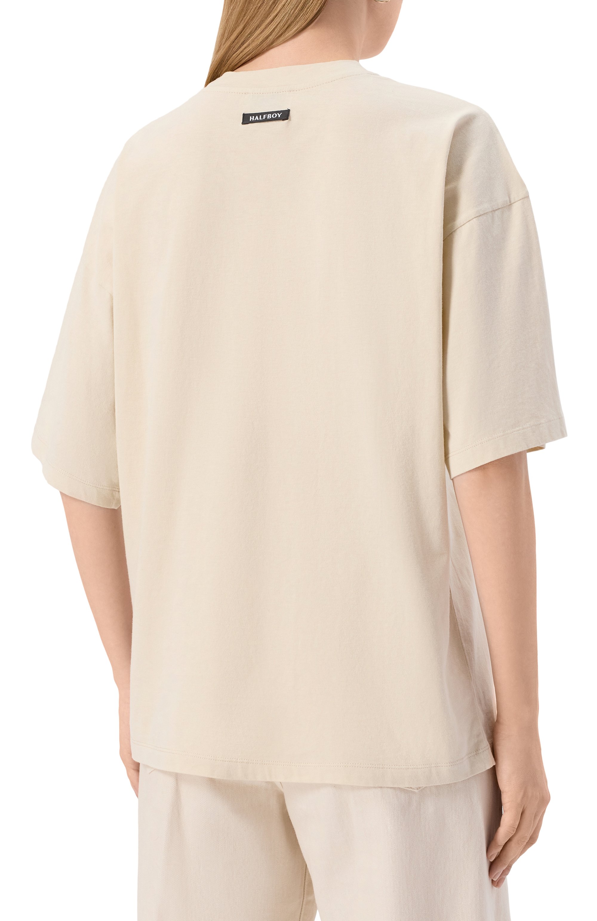 Хлопковая футболка HALFBOY, арт. HF251WT028, фото 4