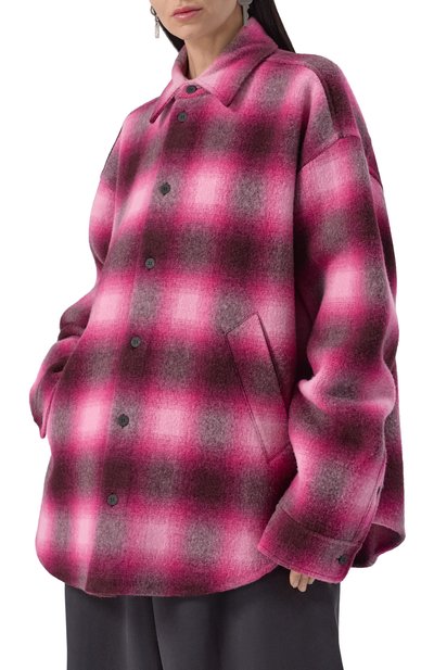 Шерстяная куртка-рубашка BALENCIAGA, арт. 814623/TRU13, фото 3