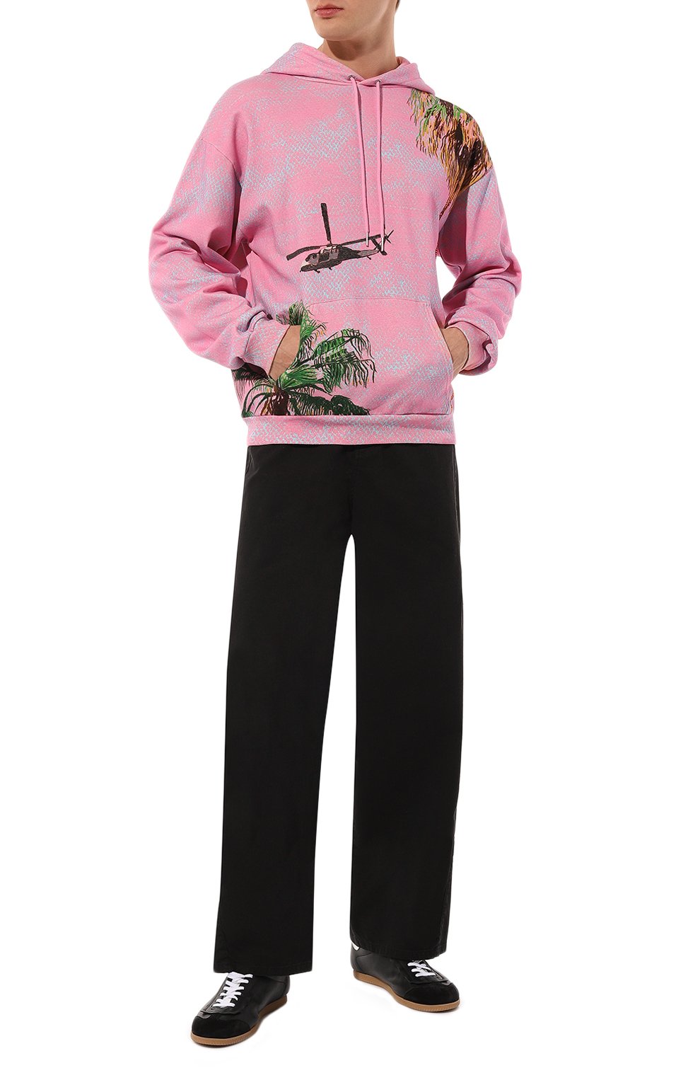 Хлопковое худи CELINE, арт. 2Y85B/670Q, фото 2