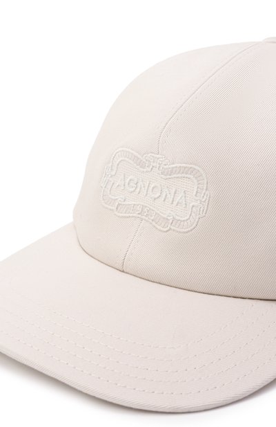 Хлопковая бейсболка AGNONA, арт. AK0901X/U2104, фото 4