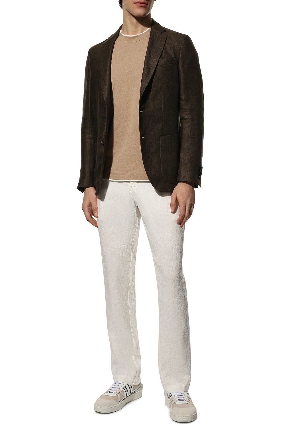 Льняные брюки TRANSIT, арт. CFUTRQD130, фото 2