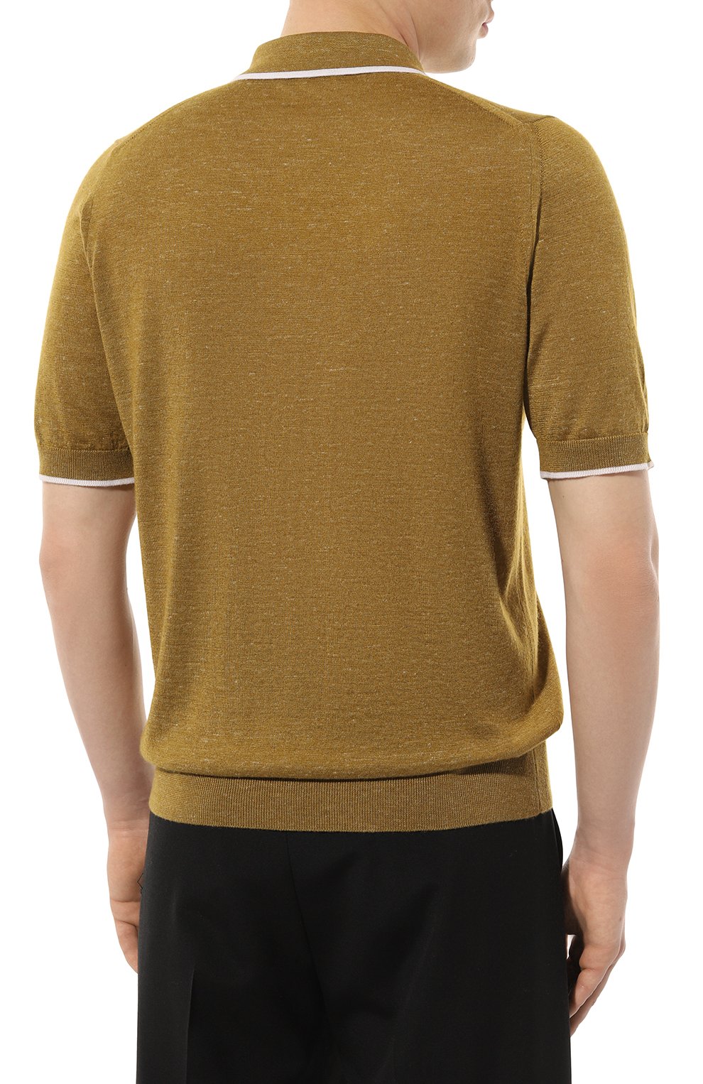 Поло из шерсти и шелка ZILLI, арт. KZP002M0345VHEM00, фото 4