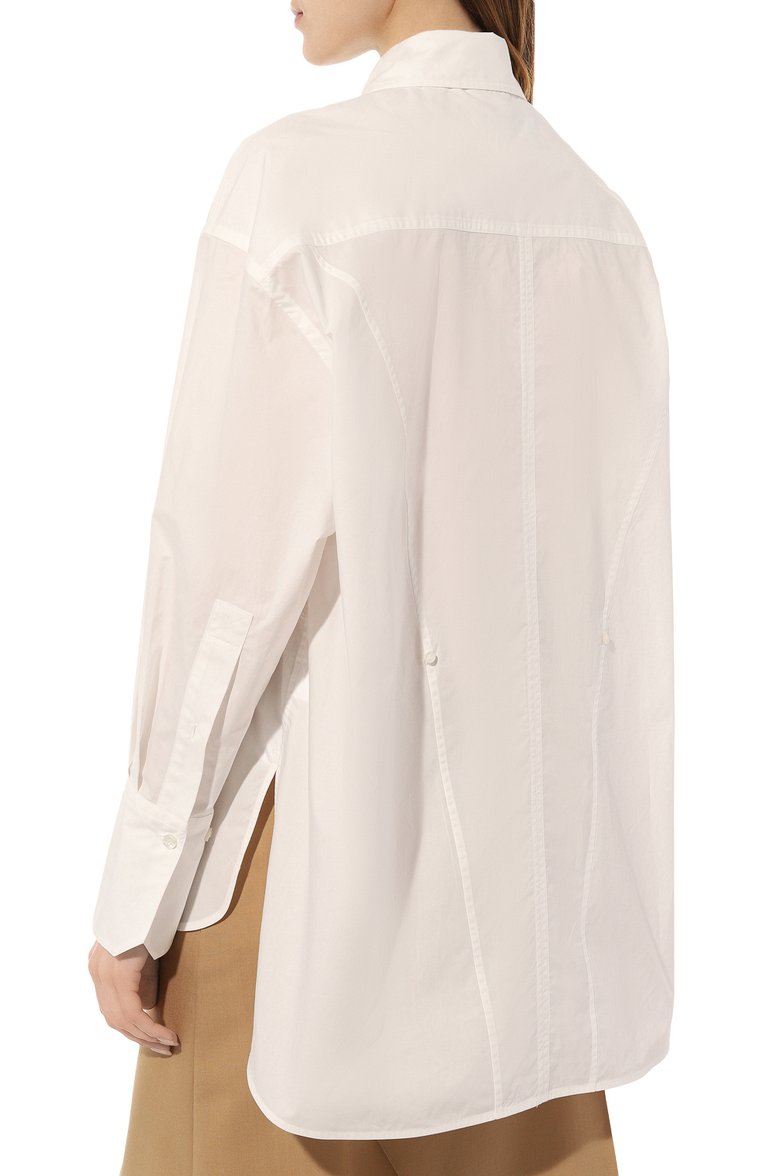 Хлопковая рубашка TRUSSARDI, арт. 56C00594-1T006183, фото 4