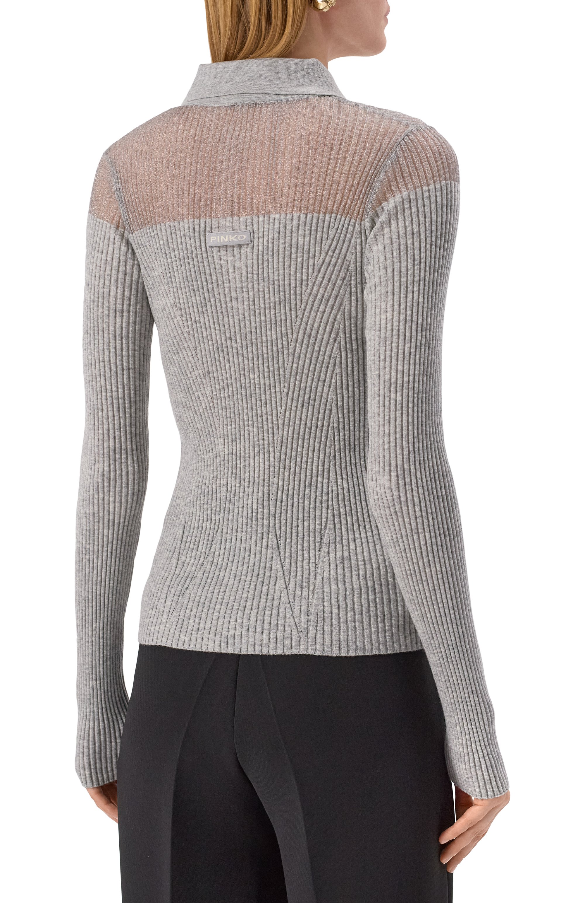 Поло из шерсти и кашемира PINKO, арт. 105016/A2E7, фото 4