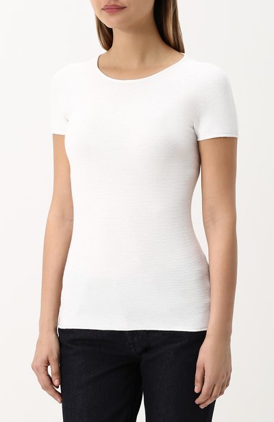 Футболка из вискозы GIORGIO ARMANI, арт. 8NAM32/AM05Z, фото 3