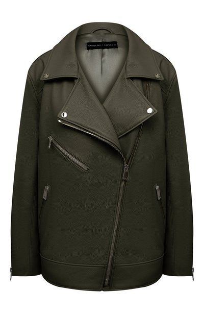 Женская кожаная куртка MASLOV, арт. SMW99