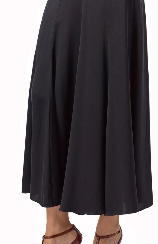 Шелковая юбка Chloé CH25WJU19008 Чёрный  CH25WJU19008 Фото 5