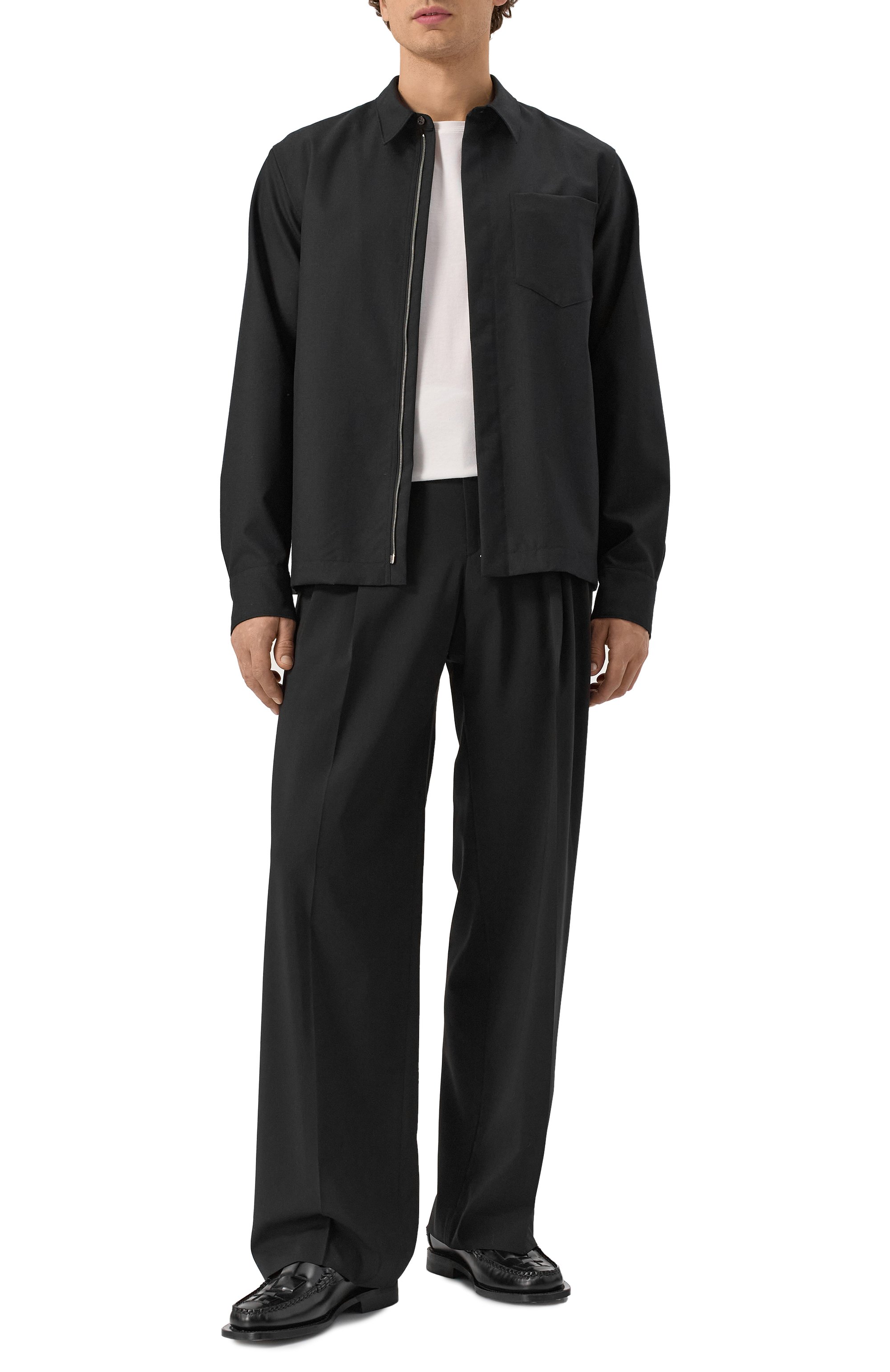 Шерстяная рубашка DRIES VAN NOTEN, арт. 251-020708-1310, фото 2