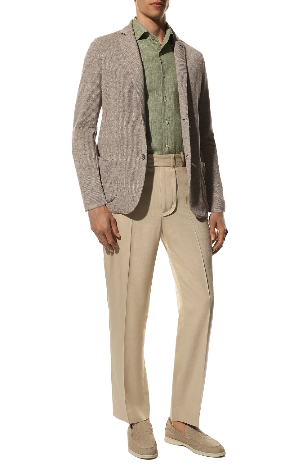 Льняная рубашка CORNELIANI, арт. 89P126-2111912/00, фото 2