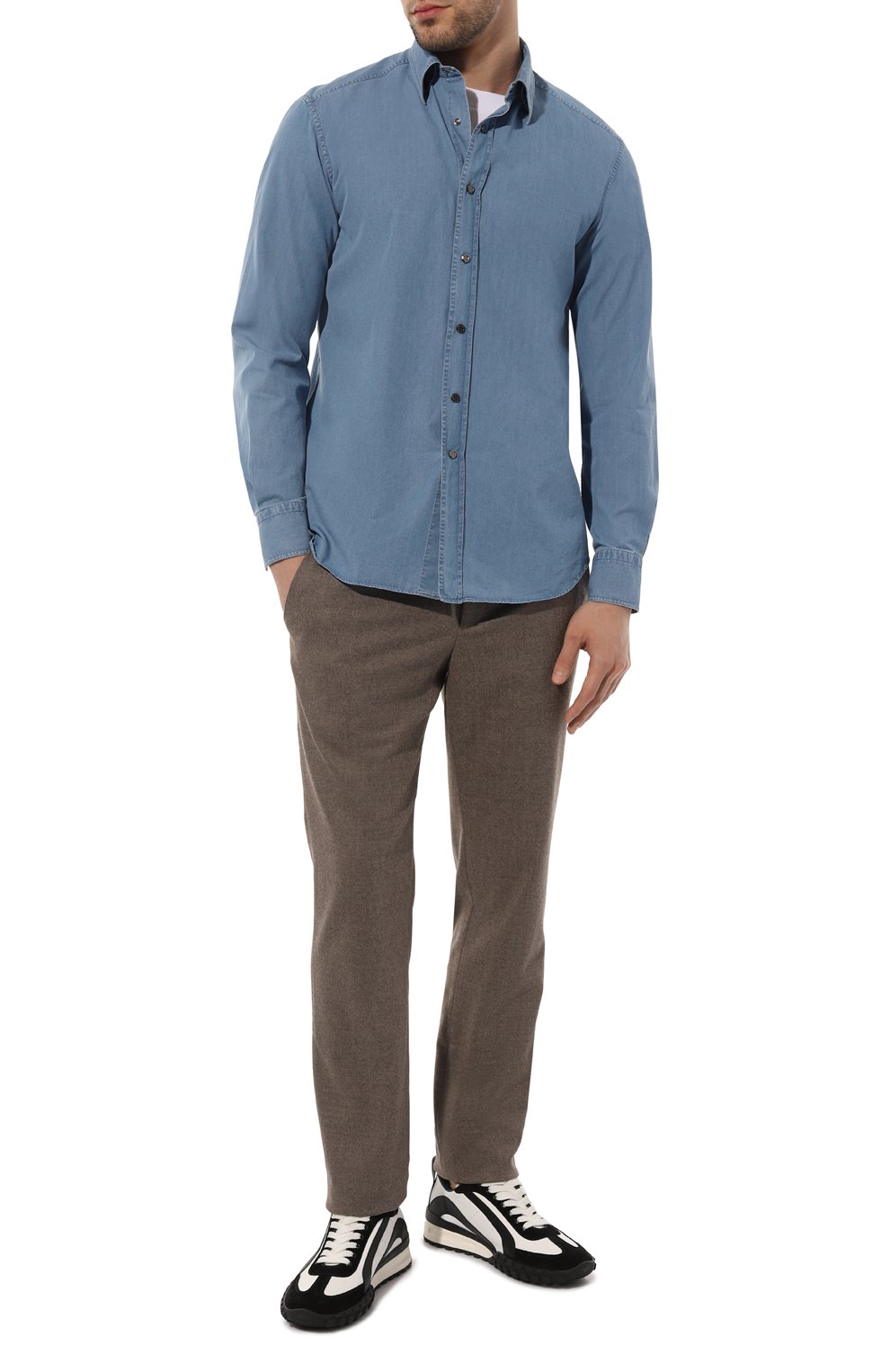 Хлопковая рубашка STEFANO RICCI, арт. MC006832/EX2102, фото 2