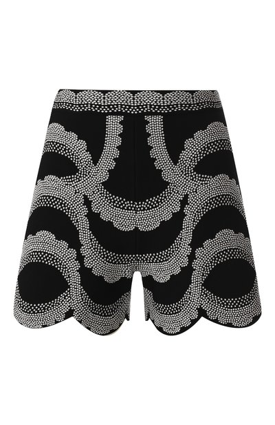 Женские шорты из смеси вискозы и шелка ALEXANDER MCQUEEN, арт. 559050/Q1WTP