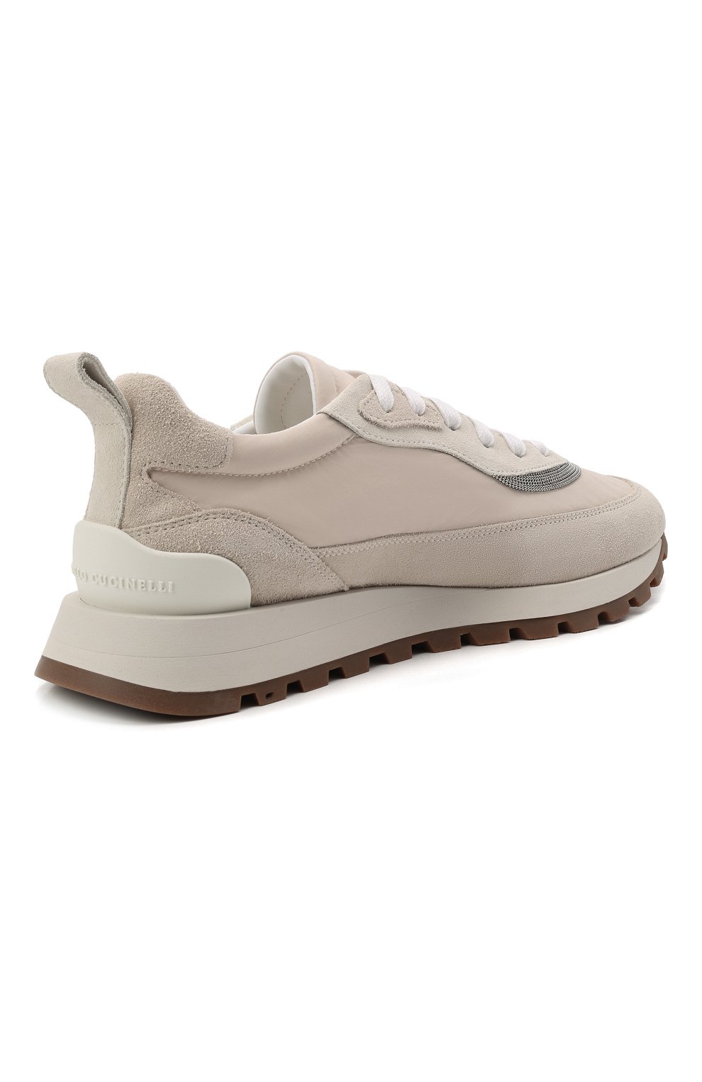 Комбинированные кроссовки BRUNELLO CUCINELLI, арт. MZSFG2193, фото 5