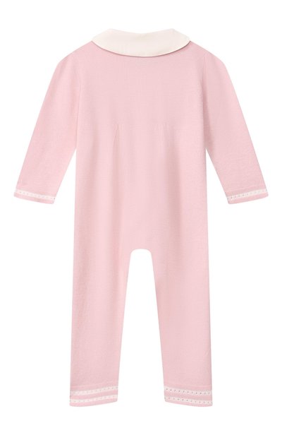 Комбинезон из шелка и кашемира BABY T, арт. 26AIR891TZ_001