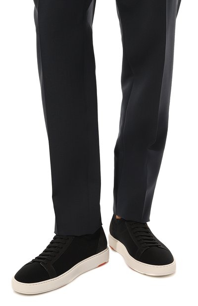 Текстильные кеды cleanic SANTONI, арт. MBCC21540BARNSB3N01, фото 3