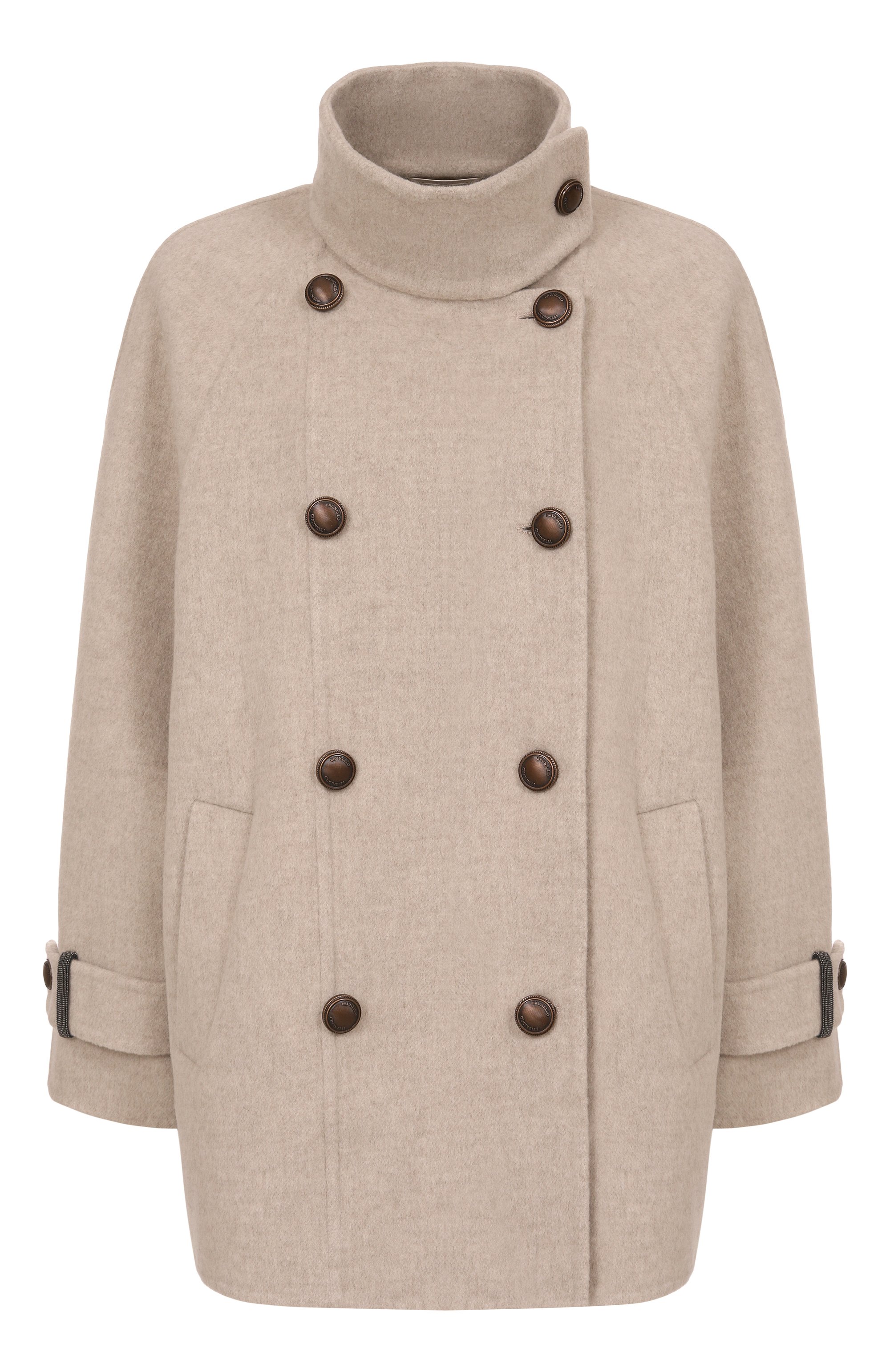 Пальто из шерсти и кашемира BRUNELLO CUCINELLI, арт. MD5327708, фото 1