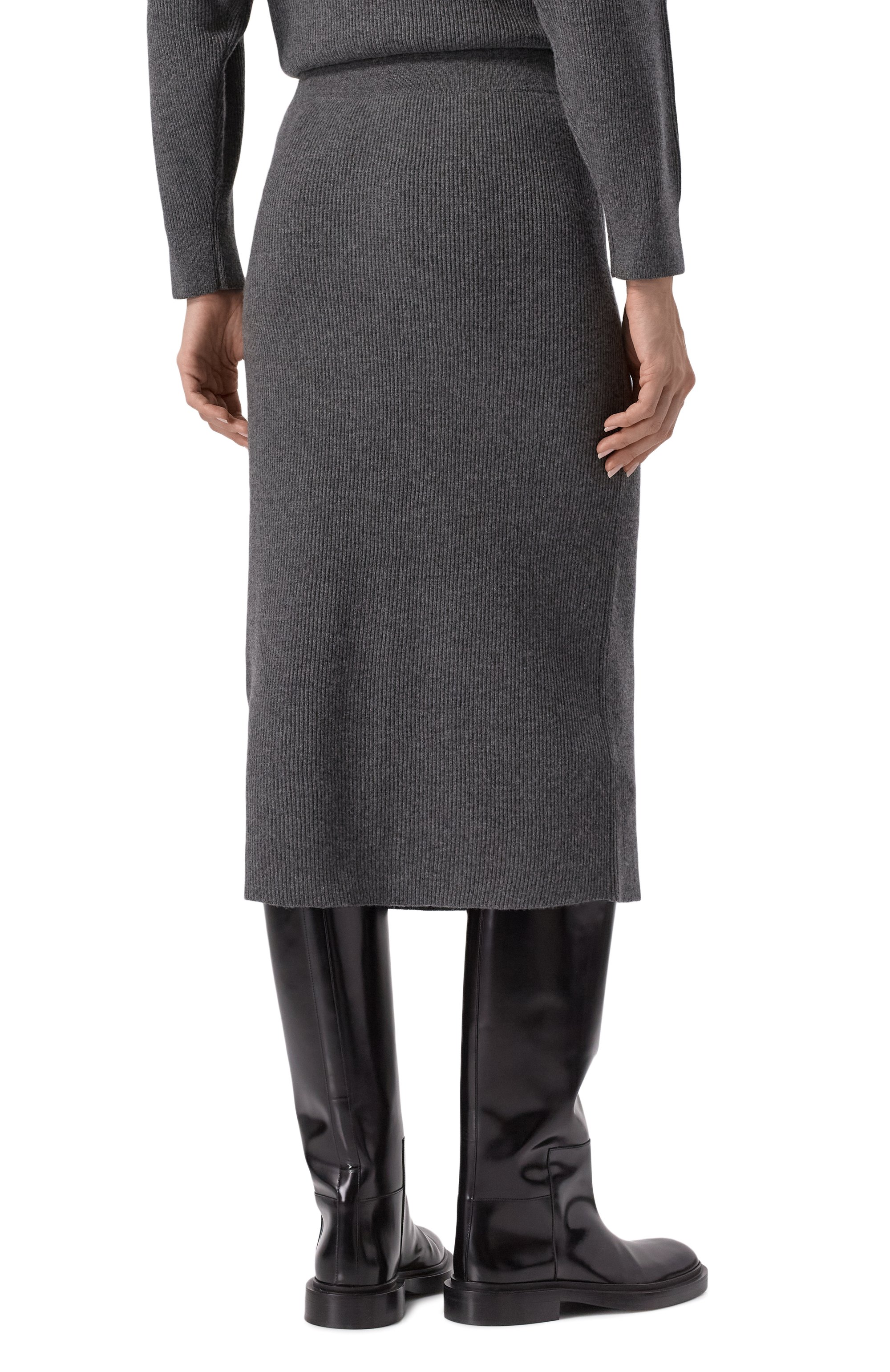 Юбка из шерсти и кашемира BRUNELLO CUCINELLI, арт. M16129389, фото 4