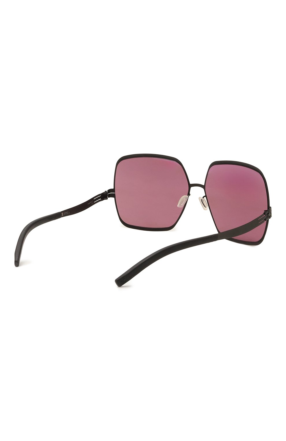 Солнцезащитные очки IC! BERLIN, арт. IB-ANGELINA T BLACK R0SE RED MIRR0RED L0W RIDER FL, фото 4