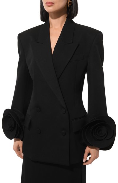 Шерстяной жакет VALENTINO, арт. 5B0CE3W788J, фото 3