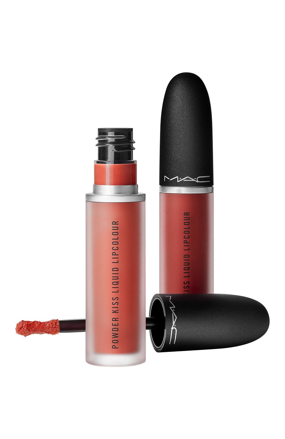 Набор для губ kiss it twice powder kiss liquid duo orange MAC, арт. NY4Y-01, фото 3