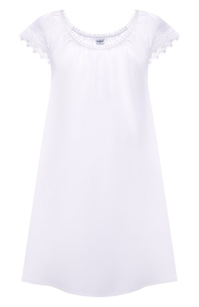 Льняная сорочка CELESTINE белого цвета по цене 19950 руб., арт. 30002681/CLAUDINE BD, фото 1 Льняная сорочка CELESTINE, арт. 30002681/CLAUDINE BD, фото 1