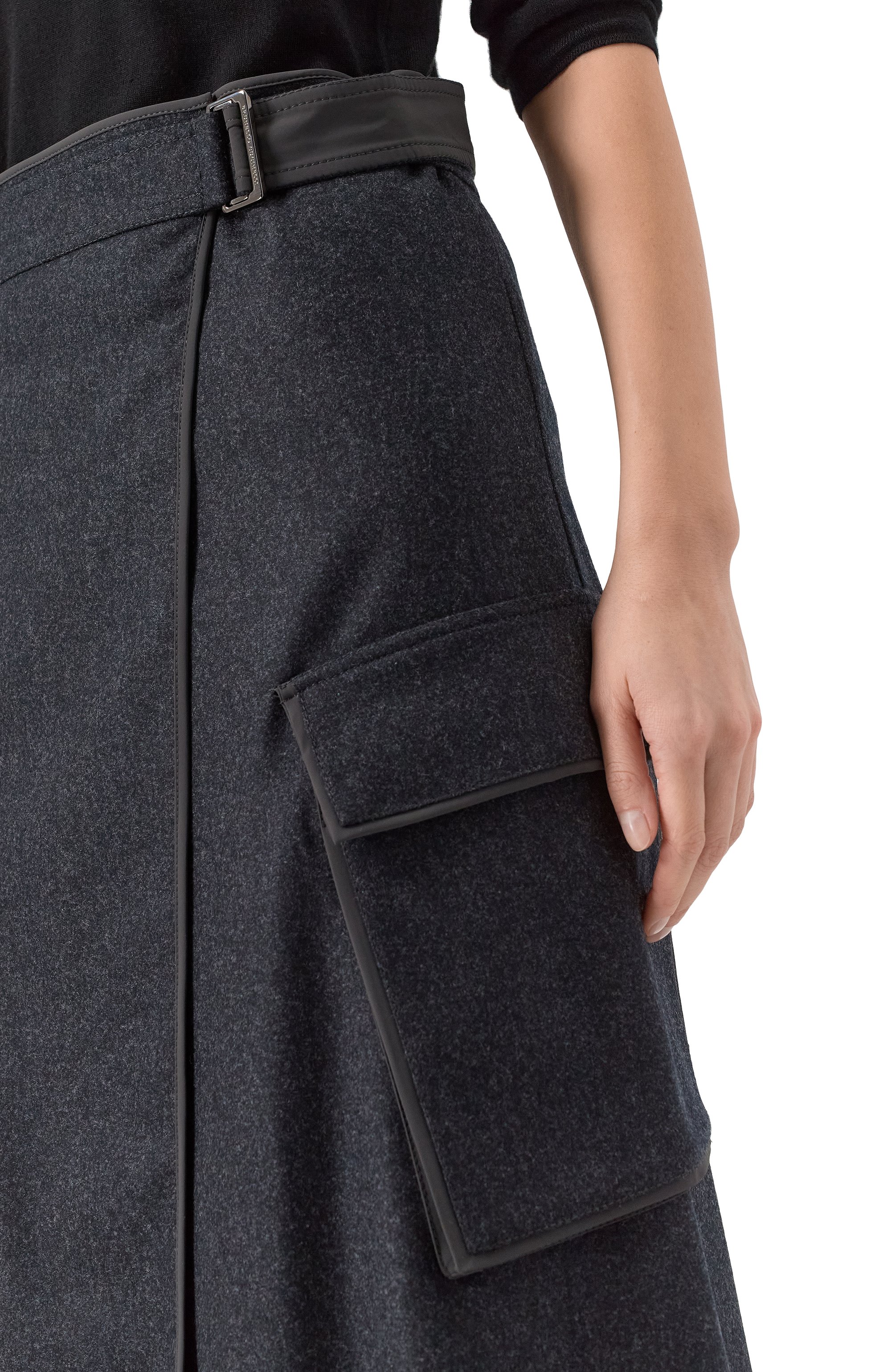 Шерстяная юбка BRUNELLO CUCINELLI, арт. M038PG3721, фото 5