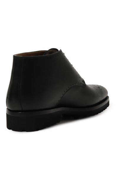 Кожаные ботинки KITON, арт. USSA173N0010112, фото 5