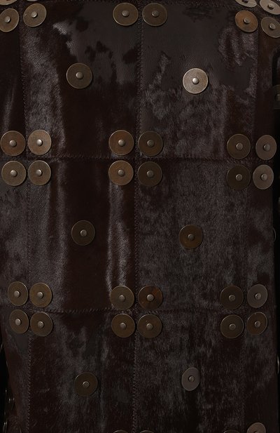 Накидка из теленка TOM FORD коричневого цвета по цене 1675000 руб., арт. CPL625/LEX076, фото 5 Накидка из теленка TOM FORD, арт. CPL625/LEX076, фото 5