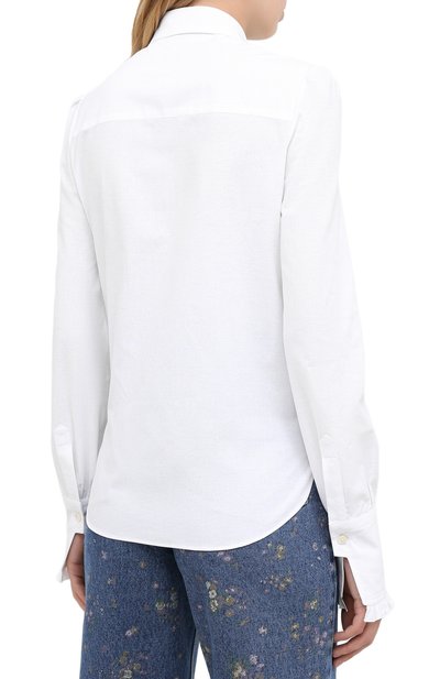 Хлопковая рубашка PHILOSOPHY DI LORENZO SERAFINI, арт. A0220/5725, фото 4