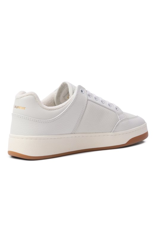 Кожаные кеды SL61 Saint Laurent 713602/AAB85 Белый  713602/AAB85 Фото 5