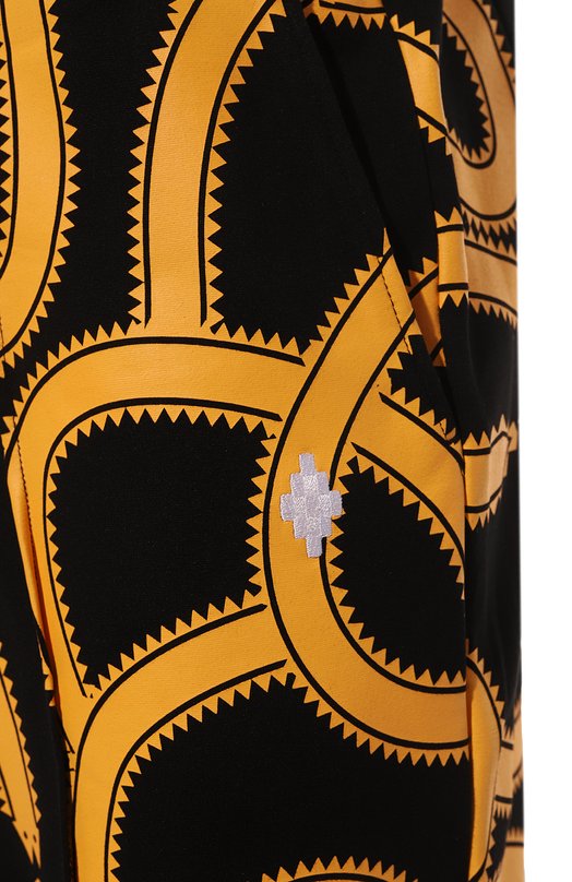 Хлопковые шорты Marcelo Burlon Жёлтый, фото 5