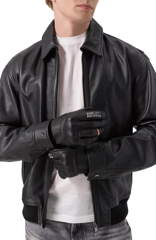 Кожаные перчатки Harley-Davidson 98140-22VM Чёрный  98140-22VM Фото 2